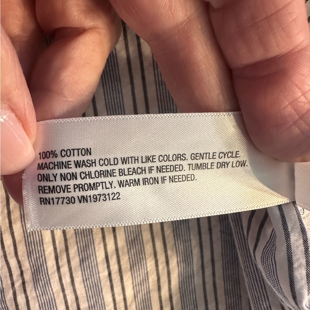 Universal Thread Oversized Lightweight Button Up … - image 4